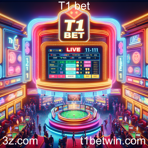 Explorando a Categoria 'Ao Vivo' do T1 Bet